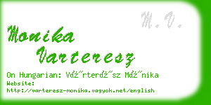 monika varteresz business card